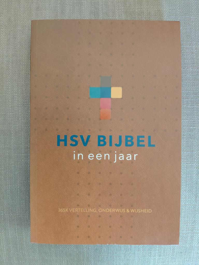 HSV Bijbel in één jaar.  365x vertelling en 3onderwijs, Boeken, Ophalen of Verzenden, Zo goed als nieuw