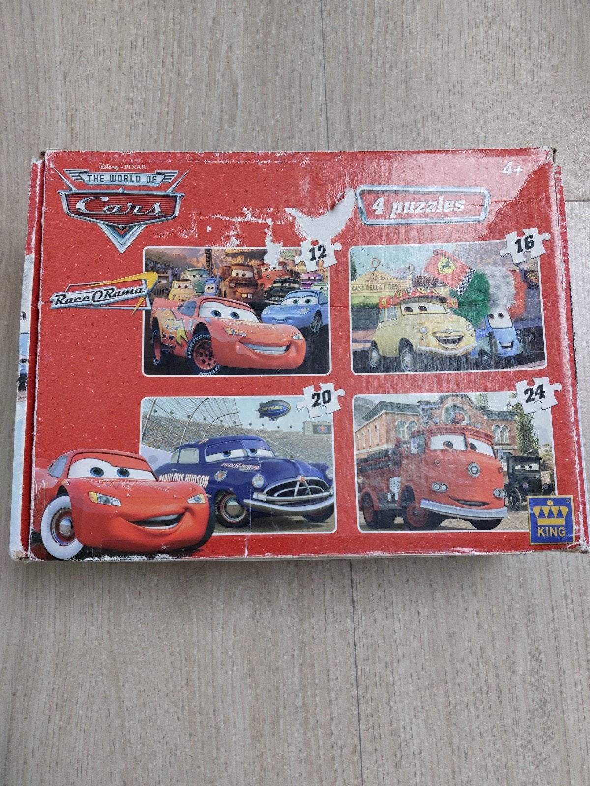 Cars puzzelset, Ophalen of Verzenden, 10 tot 50 stukjes, 2 tot 4 jaar