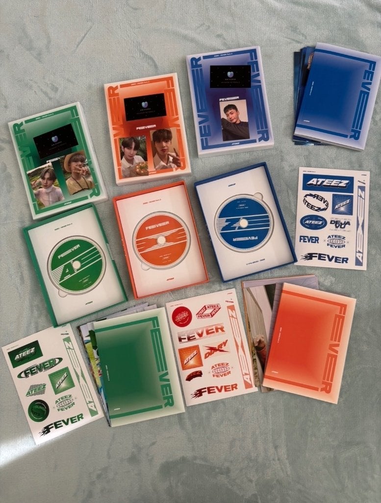 Ateez zero fever part 3 albums. MOET ZSM WEG, Verzenden, Zo goed als nieuw, Cd of Plaat