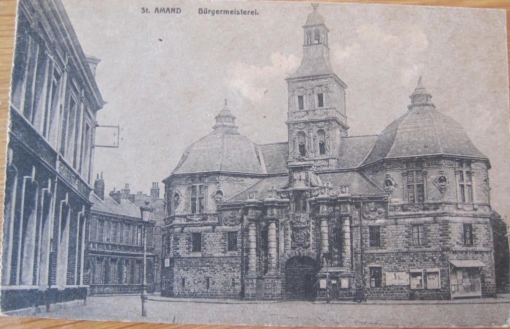 St. Amand - Duitse kaart van Franse plaats - 1918, Verzenden, Voor 1920, Gelopen, Frankrijk