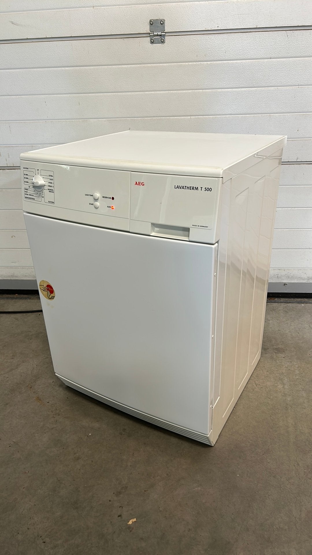 AEG wasdroger. Lavatherm T500., Witgoed en Apparatuur, Wasdrogers, Ophalen, 6 tot 8 kg, Gebruikt, Voorlader