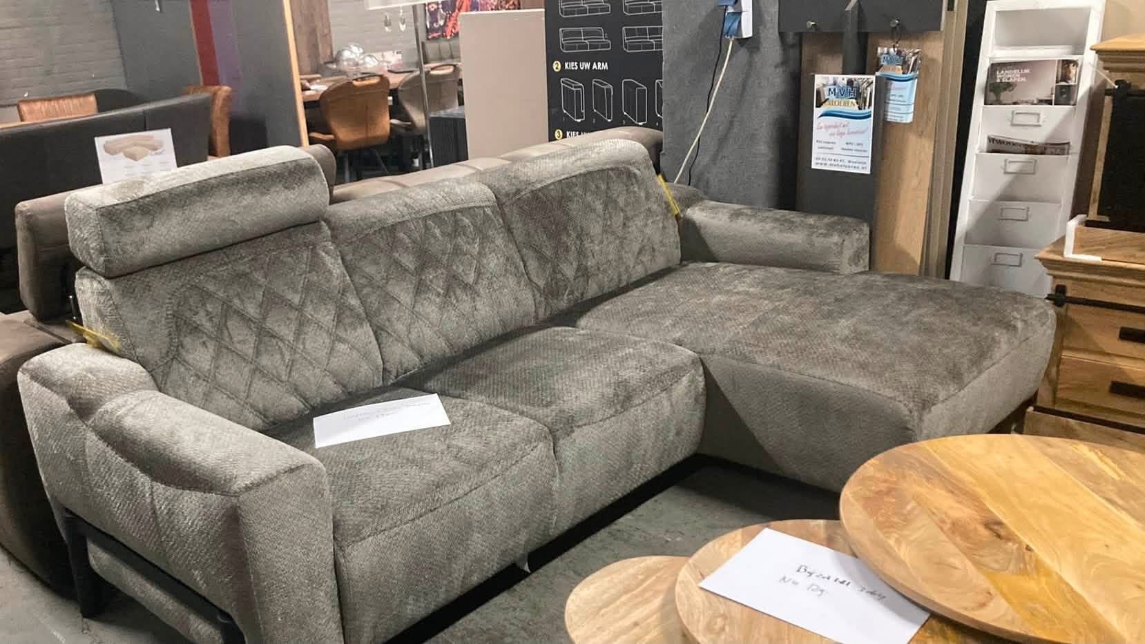 Loungebank 270x150 grijs, Ophalen, Outletliving7@gmail.com, 125 cm of meer, Nieuw