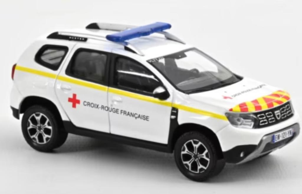 Dacia Duster 2020 Ambulance VLTT 77 1/43 Norev ref. 509028