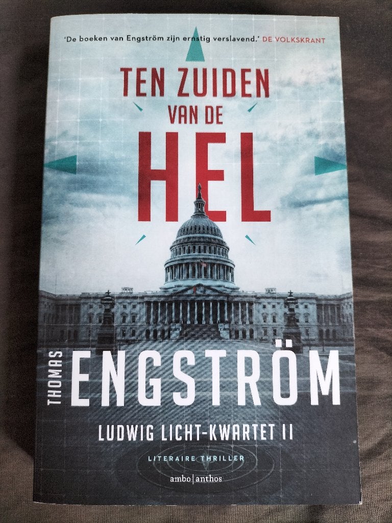 Engström - Ten zuiden van de hel / Ludwig Licht-kwartet II, Boeken, Ophalen of Verzenden, Zo goed als nieuw, Thomas Engström