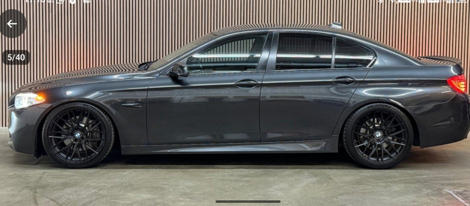 BMW 5-Serie 3.0 I 528 AUT 2010 Grijs, Auto's, Achterwielaandrijving, 2000 kg, Particulier, Sedan