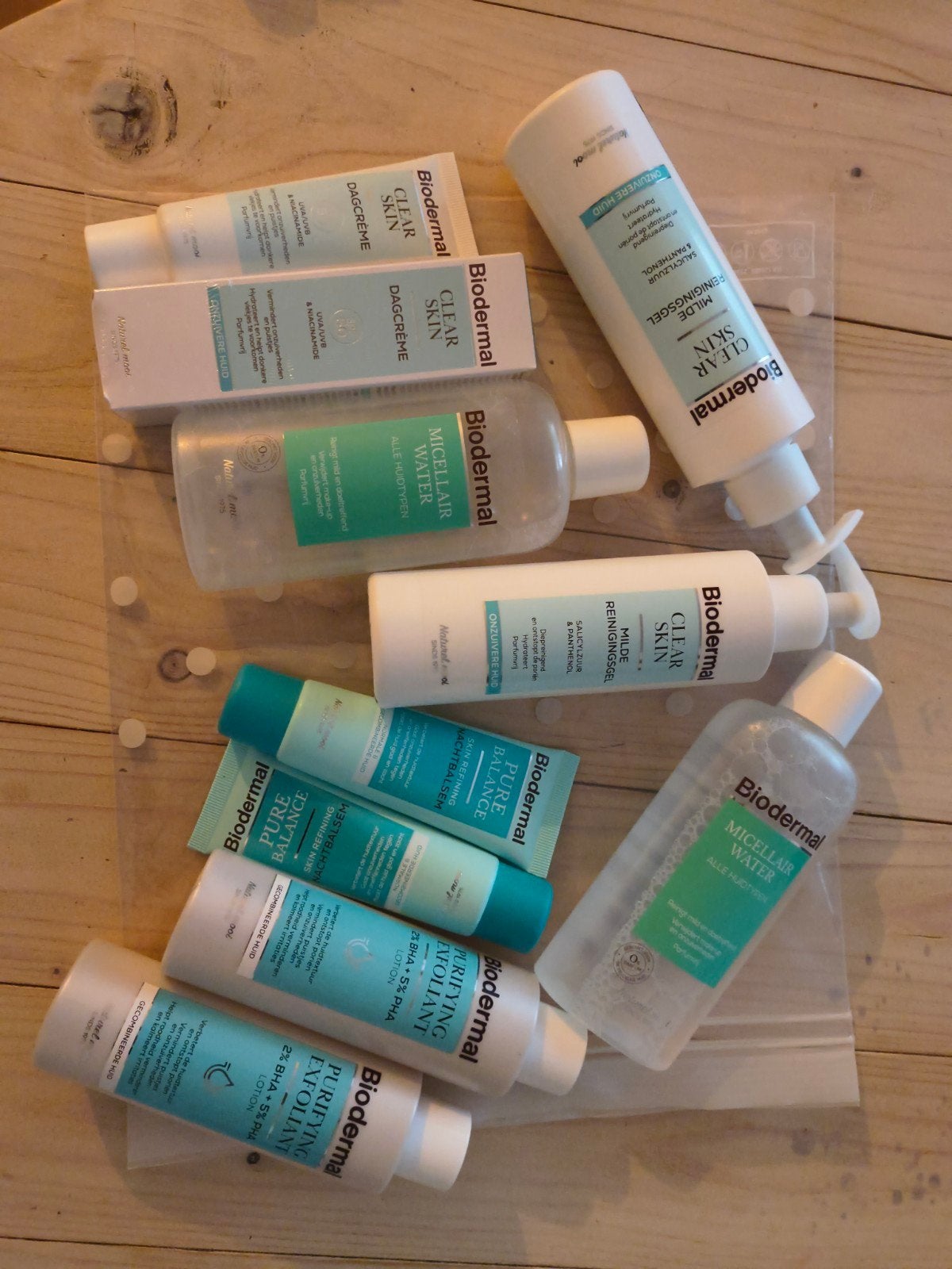 Assortiment Biodermal voor de onzuivere huid, Ophalen of Verzenden, Nieuw, Gehele gezicht, Overige typen