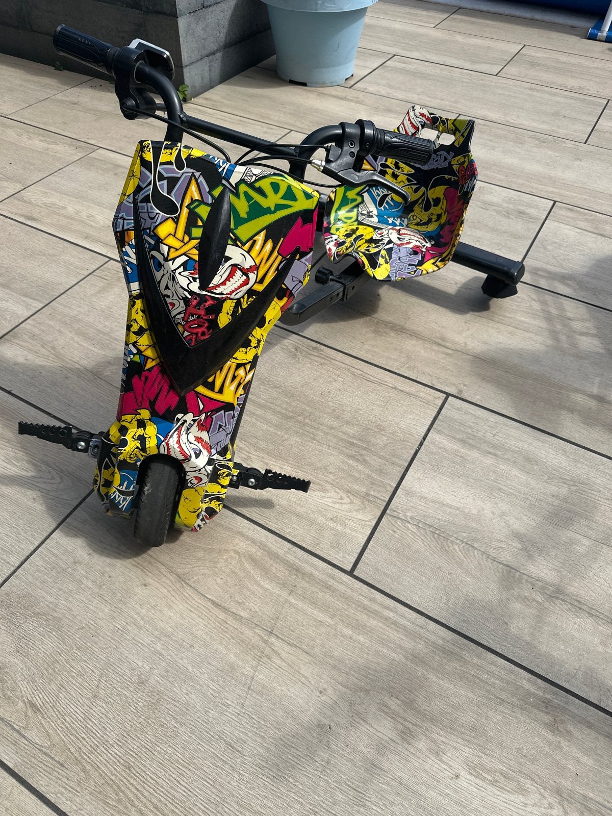 Elektrische Drift Trike - Graffiti Design, Ophalen, Gebruikt