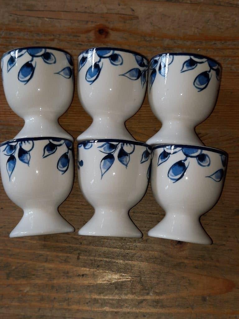 Dutch Floral eierdopjes, Overige typen, Ophalen of Verzenden, Zo goed als nieuw, Overige stijlen