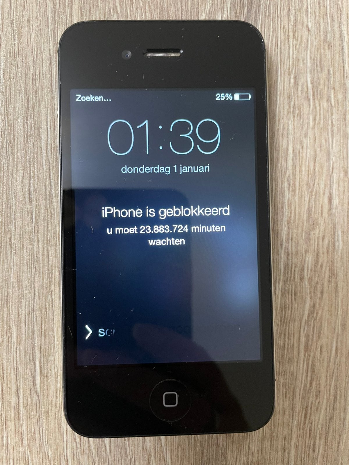 iPhone 4S te koop, Telecommunicatie, Mobiele telefoons | Apple iPhone, Ophalen of Verzenden, Zwart, IPhone 4S