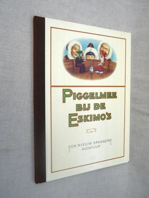 Piggelmee bij de Eskimo s uitgave 1985 Van Nelle Rotterdam., Ophalen of Verzenden, Zo goed als nieuw, Van Nelle, Plaatjesalbum