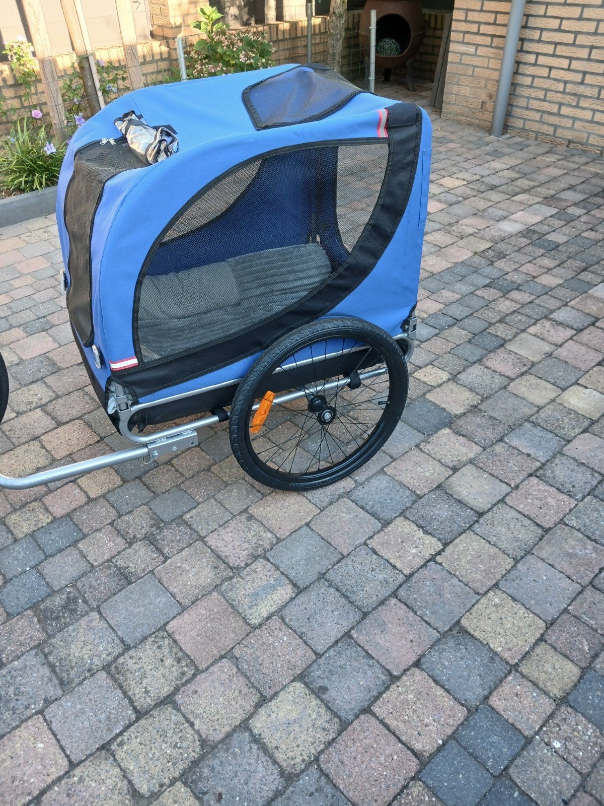 Zo goed als nieuwe fietskar, slechts 1 keer gebruikt, Fietsen en Brommers, Ophalen, Zo goed als nieuw, Overige typen