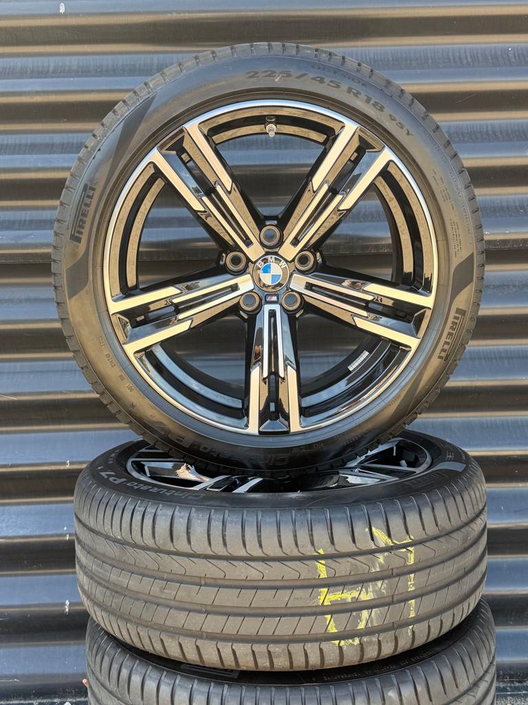 NWE 18” Orig BMW G20 G26 G21 Styling 848M  velgen banden, Auto-onderdelen, Banden en Velgen, Gebruikt, -, -, Banden en Velgen