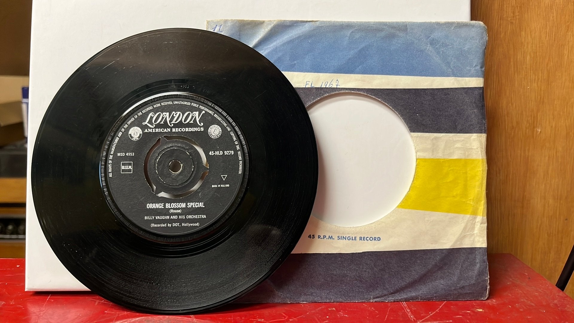 Billy Vaughn Orange blossom special, Ophalen of Verzenden, Gebruikt, Pop