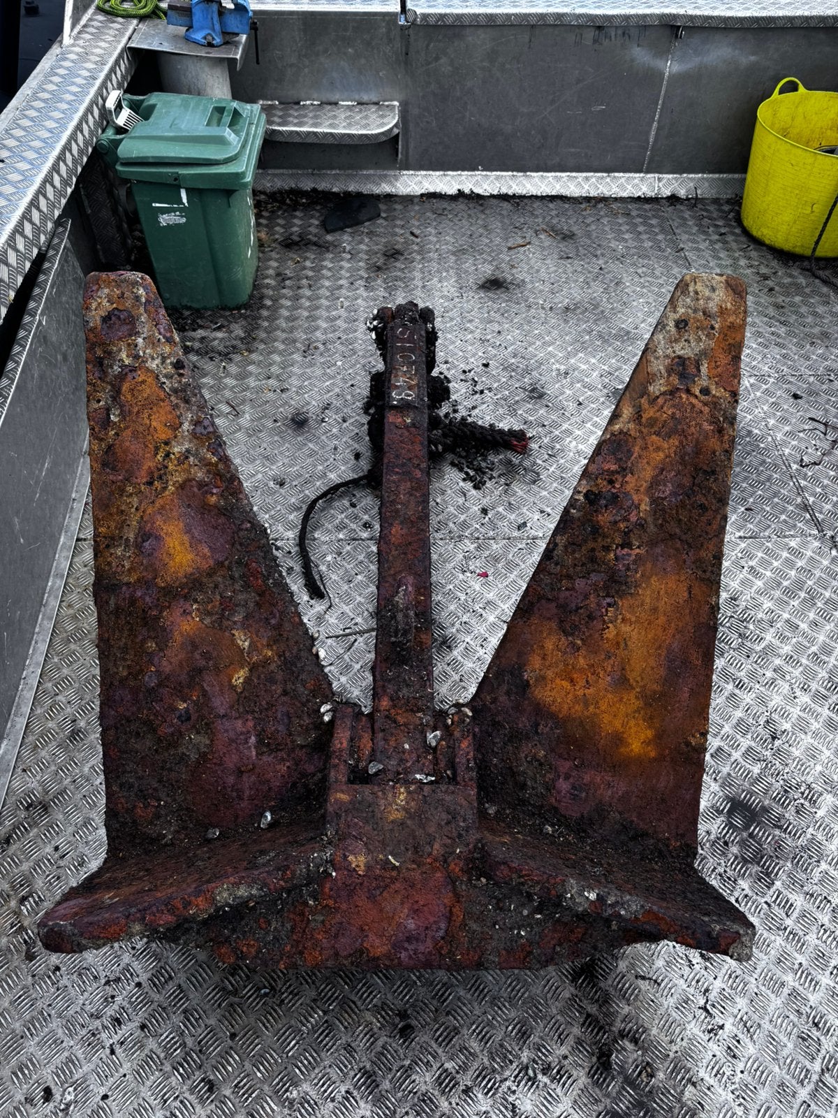 Anker te koop, Watersport en Boten, Bootonderdelen, Ophalen, Gebruikt, Ankeren en Afmeren, Zeilboot of Motorboot