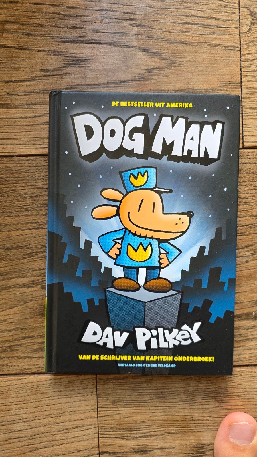Dog Man: De Avonturen van een Superheld (Deel 1), Ophalen of Verzenden, Zo goed als nieuw, Dav Pilkey, Sprookjes