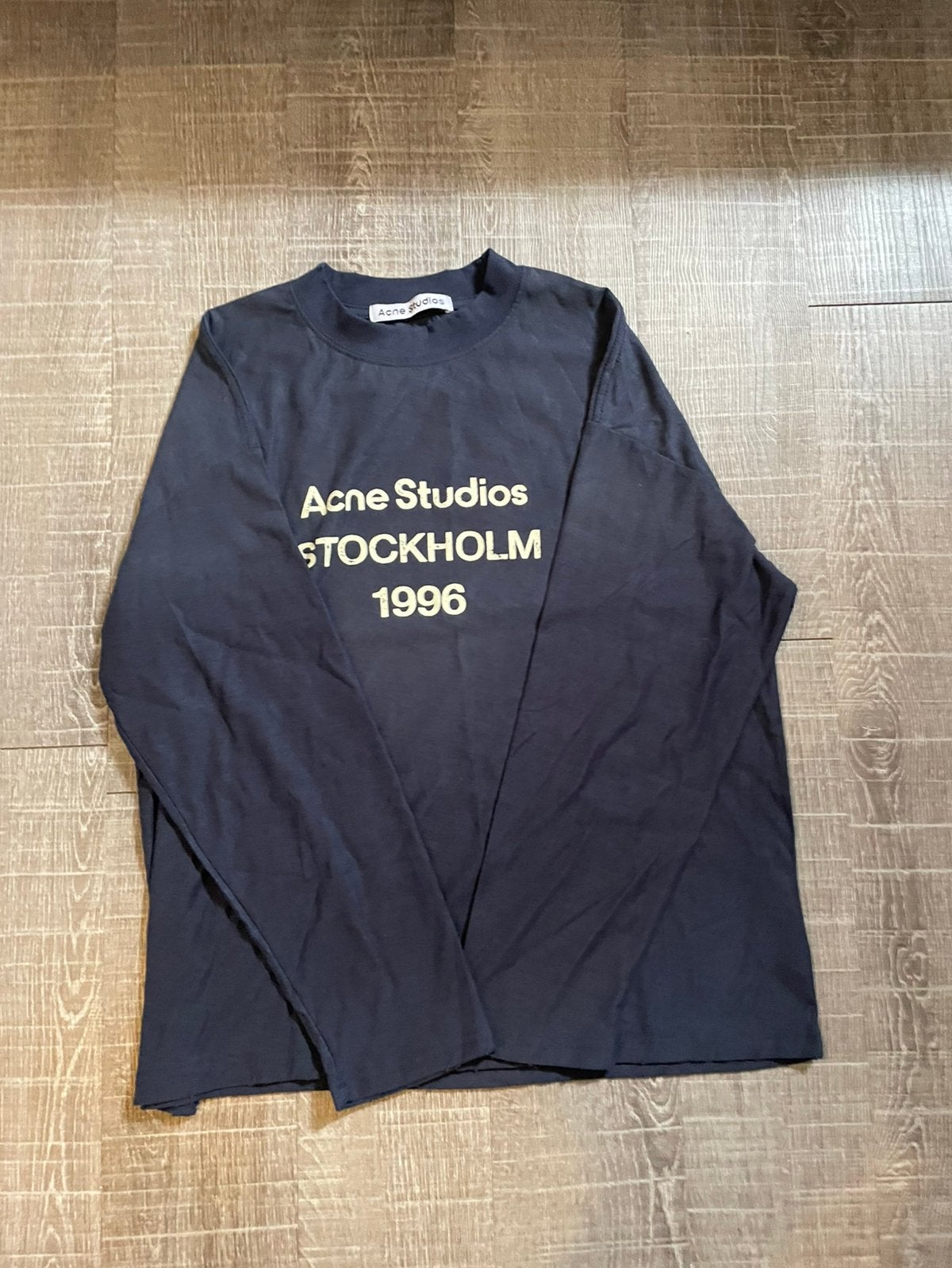 Acne studio longsleeve, Ophalen of Verzenden, Zo goed als nieuw, Maat 48/50 (M), Blauw