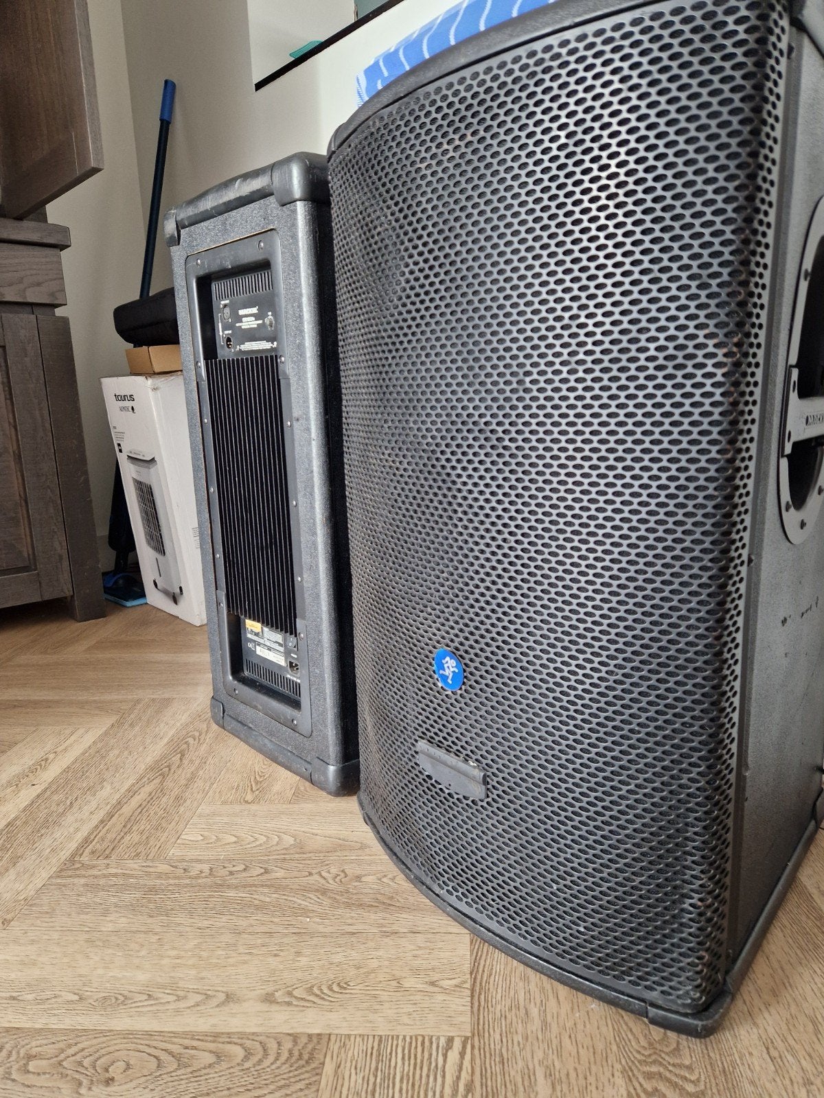mackie sr1521z speakers, Audio, Tv en Foto, Ophalen, Gebruikt, Overige merken