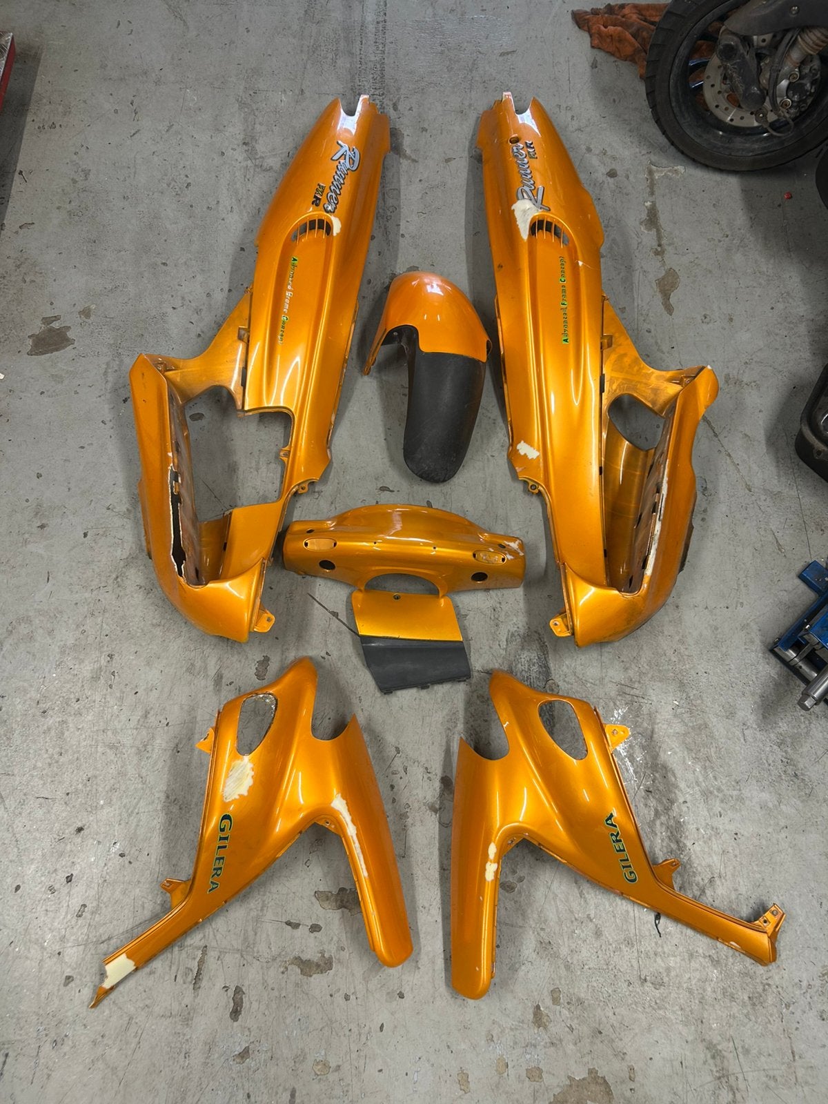 Gilera runner 125/180/50 kappenset, Ophalen of Verzenden, Gilera, Gilera, Gilera