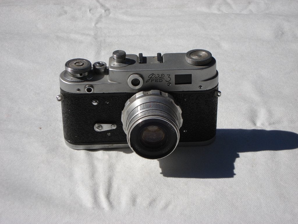 Russische Fed 3 Type A camera, Ophalen of Verzenden, Gebruikt, Compact, Overige Merken