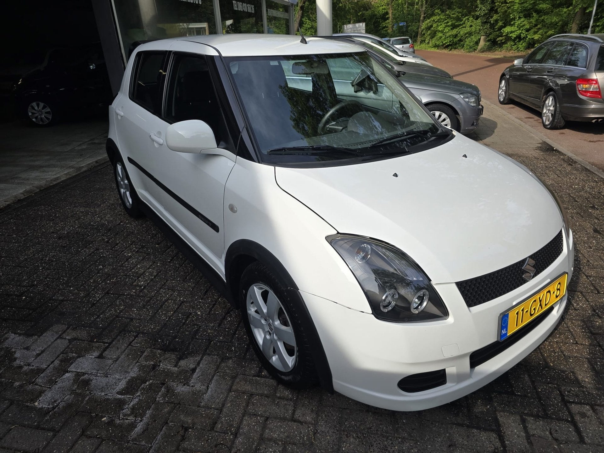 Suzuki Swift 1.5 Exclusive | NIEUWE APK | NW KOPPELING | AIR, Stof, 4 cilinders, 400 kg, Bedrijf