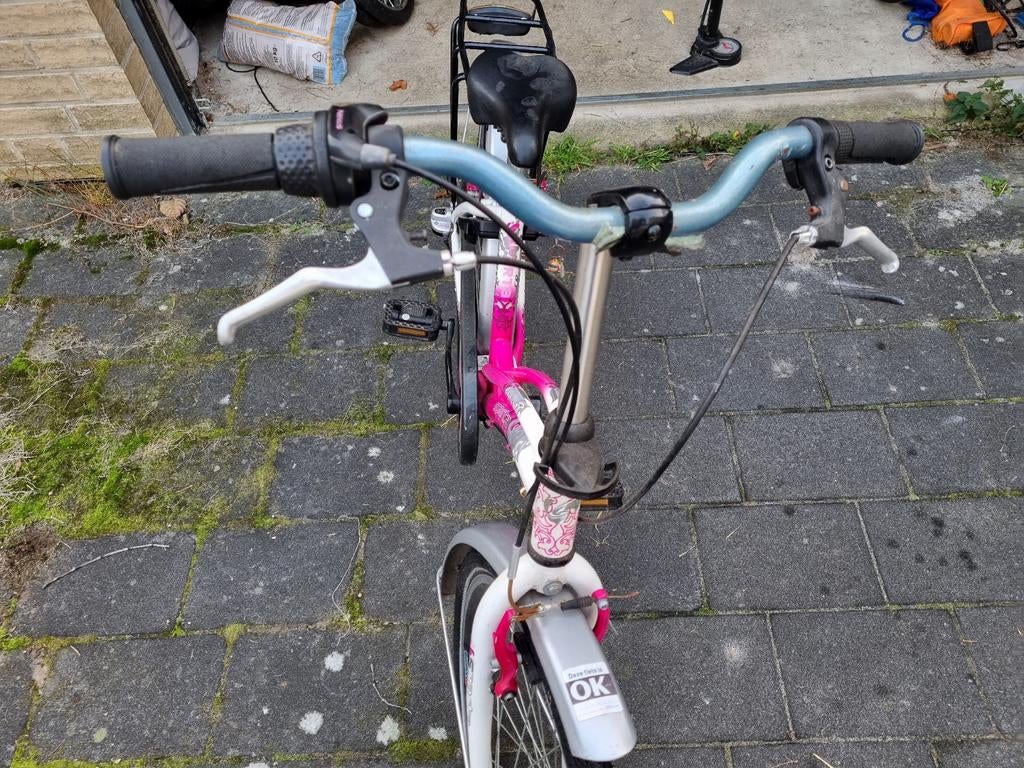 Leuke meisjesfiets met versnellingen, Ophalen, Gebruikt, 24 inch, Versnellingen