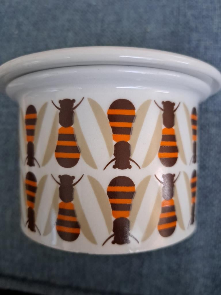 Honingpotje vintage pomona, Verzenden, Zo goed als nieuw, Keramiek, Overige stijlen