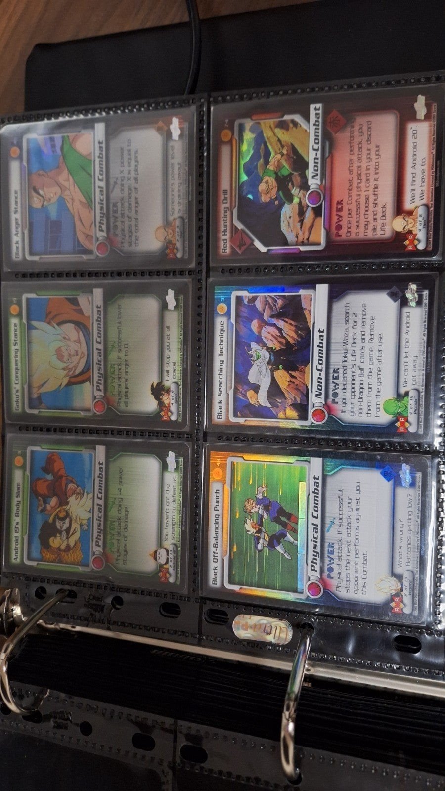 DragonBall z Kaarten DBZ foil Android saga, Ophalen of Verzenden, Meerdere kaarten, Foil