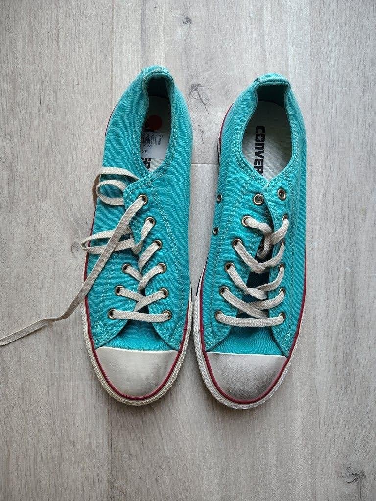 Converse All-stars Turquoise maat 39, Overige kleuren, Ophalen of Verzenden, Converse All Stars, Sneakers of Gympen