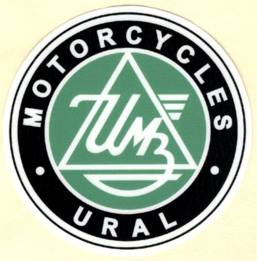 Ural Motorcycles sticker #1, Motoren, Verzenden