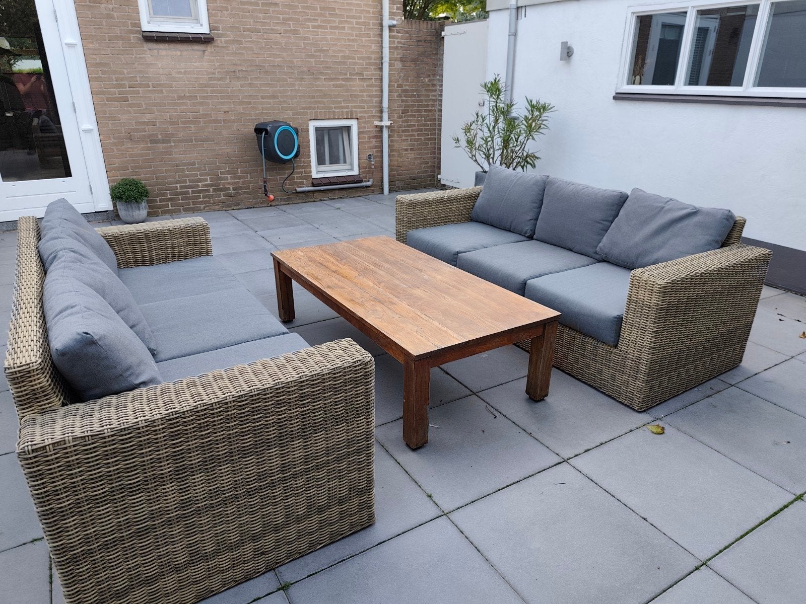 Complete Pure Collection Cyprus loungeset, Tuin en Terras, Ophalen, Gebruikt, 6 zitplaatsen, Bank