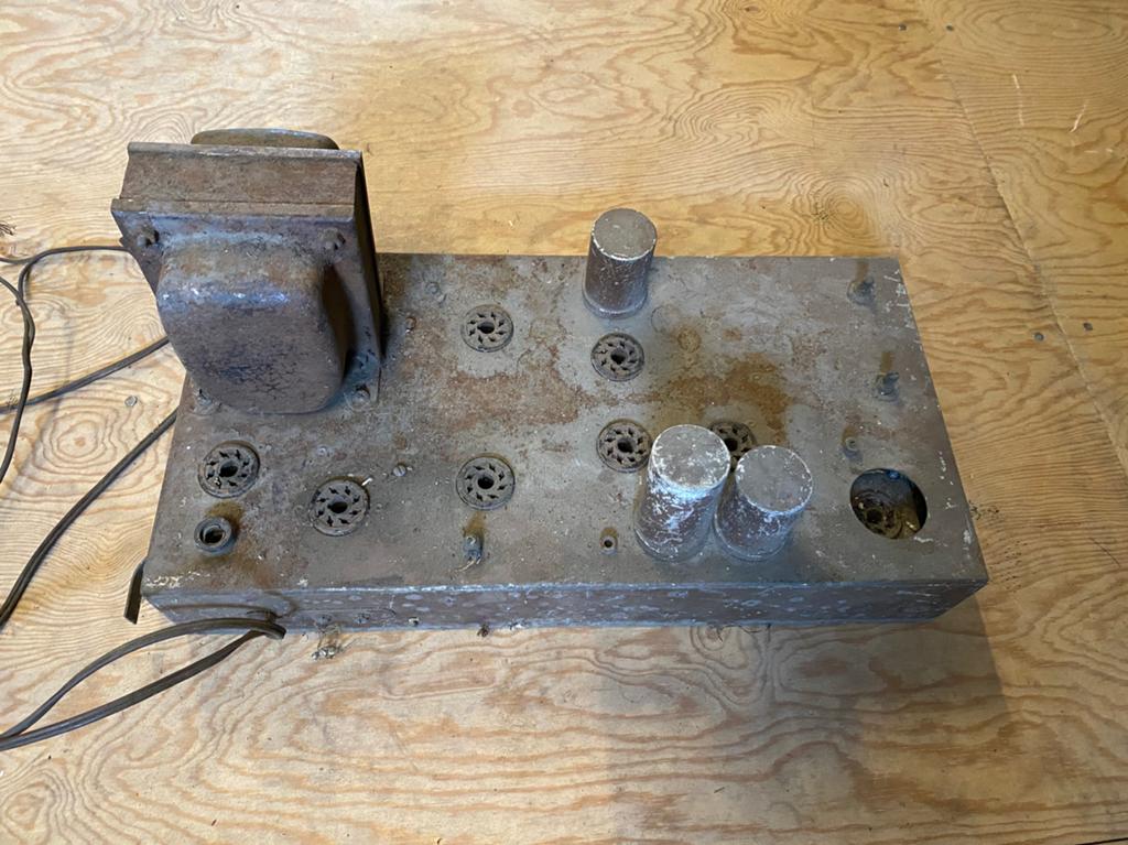 Wurlitzer 510 versterker, Verzamelen, Automaten | Jukeboxen, Ophalen, Zo goed als nieuw, Voor 1950, Wurlitzer