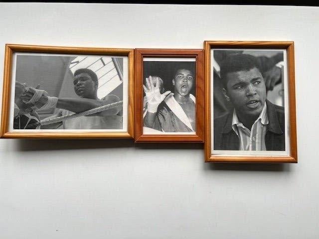 Muhammad Ali ingelijste foto's aka Cassius Clay., Ophalen of Verzenden, Zo goed als nieuw, Overige