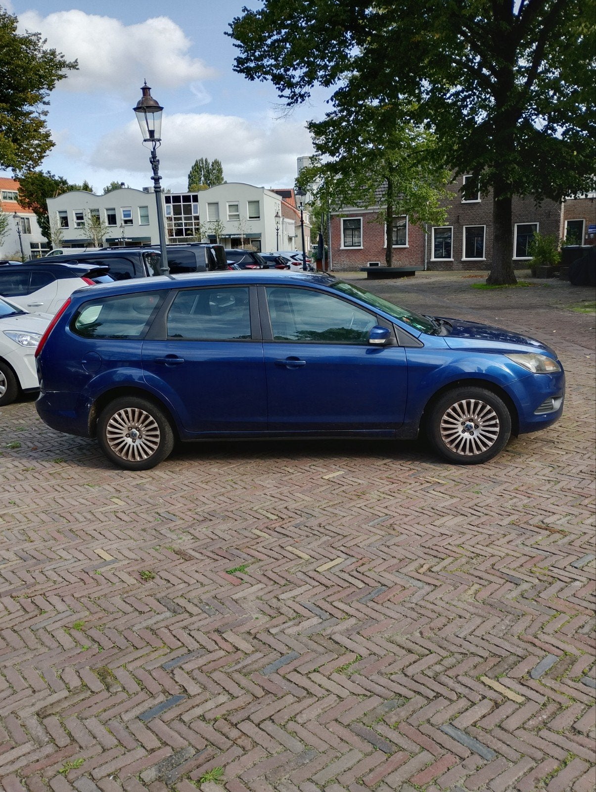 Ford Focus 1.8 92KW Wagon 2009 Blauw NW APK, Auto's, 4 cilinders, Blauw, Electronic Stability Program (ESP), Grijs