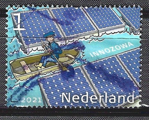 Nl 60 - 2021 - Ned/Inovatie, Verzenden, Na 1940, Gestempeld