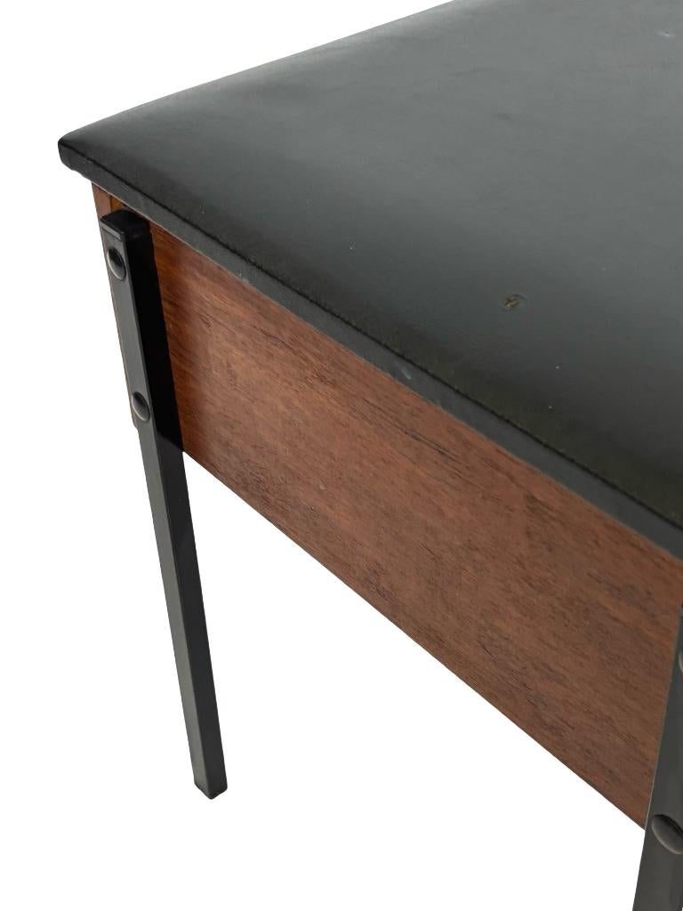 Vintage Tafel Kastje Pastoe Stijl Bijzettafeltje Jaren 60, Vintage, Minder dan 55 cm, Gebruikt, Verzenden