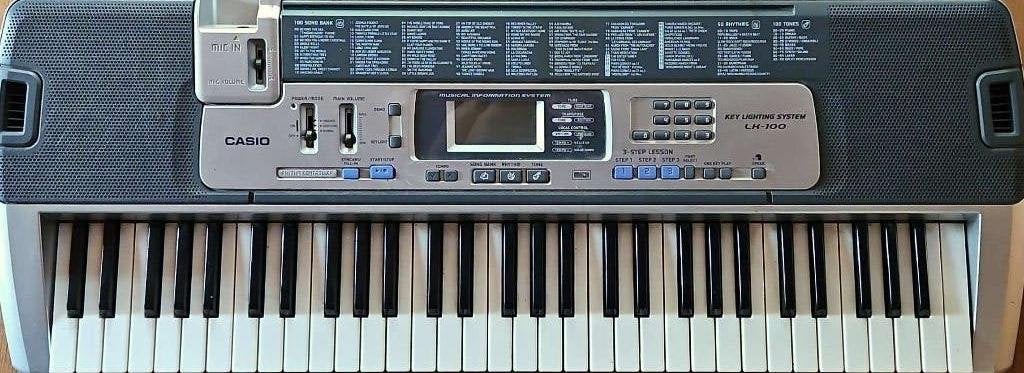 Keyboard Casio LK-100, Ophalen, Gebruikt, 61 toetsen, Casio
