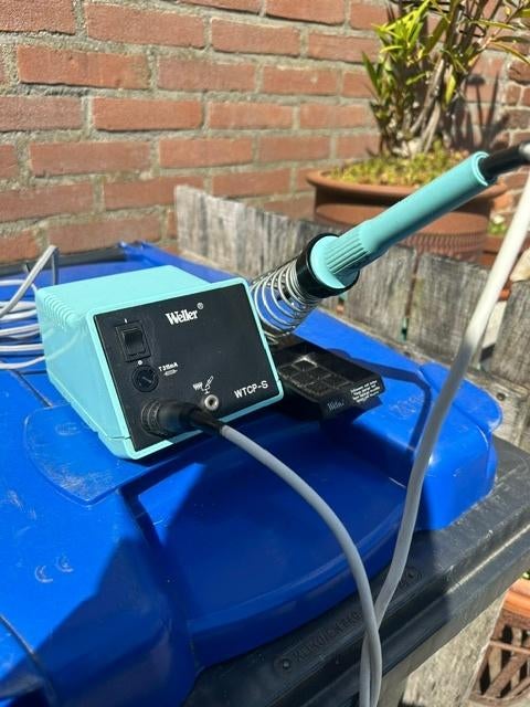 Weller soldeer station WTCP-S 230/24V-50 Watt, Ophalen, Gebruikt