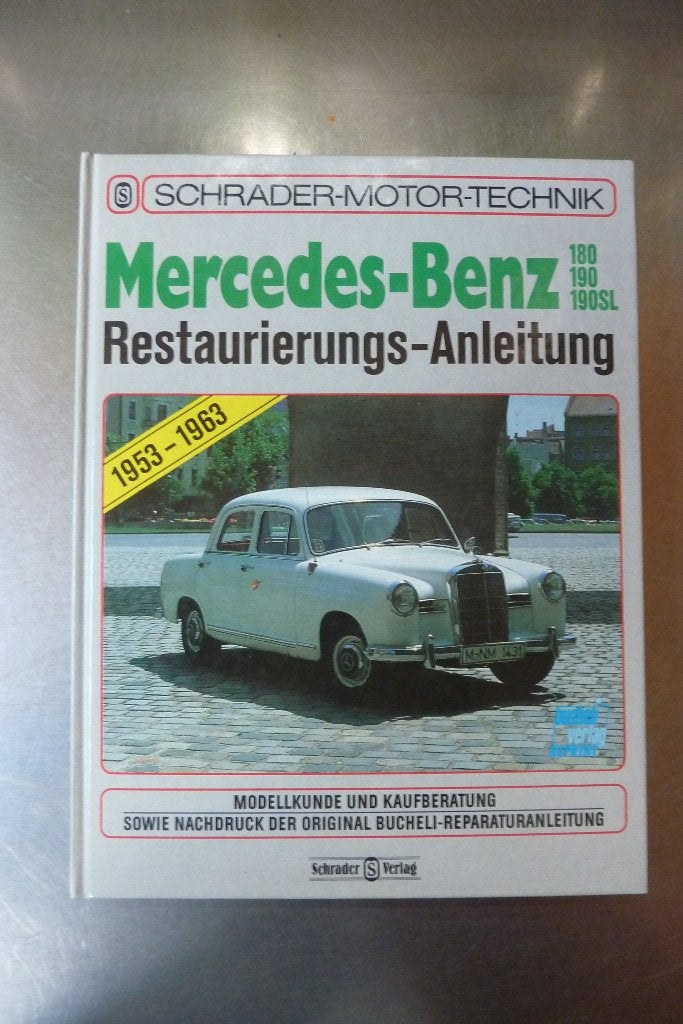 Mercedes Benz 180/190/190SL restaurierungs anleitung, Ophalen of Verzenden