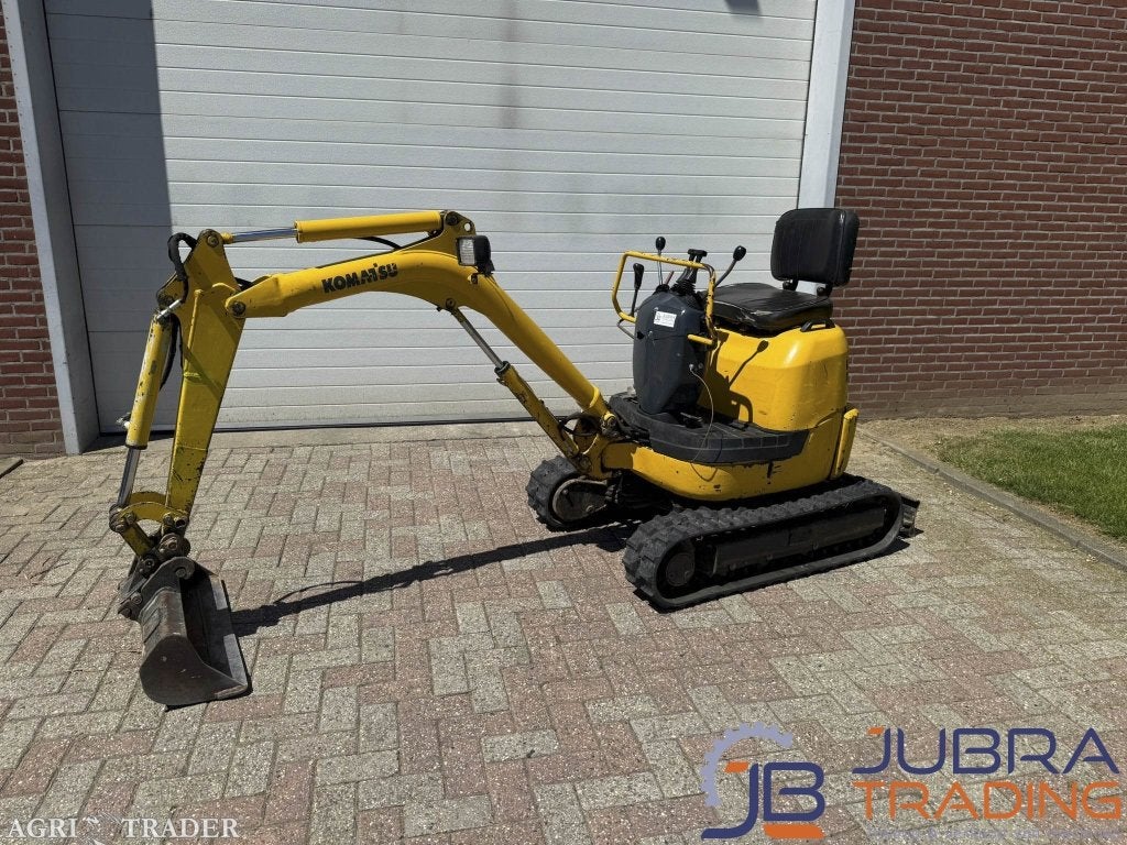 Komatsu PC10MR Minigraver | 2004 | 4428U | ±1000KG, Jubra Trading, Info@jubratrading.nl, Arixweg 18 6082ND Buggenum, Graafmachine