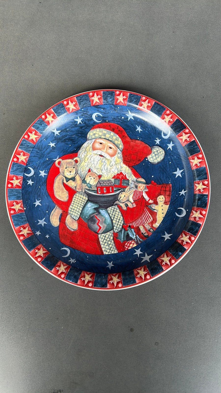 Kerstbord - Zo goed als nieuw- 27 cm., Diversen, Kerst, Ophalen of Verzenden, Zo goed als nieuw