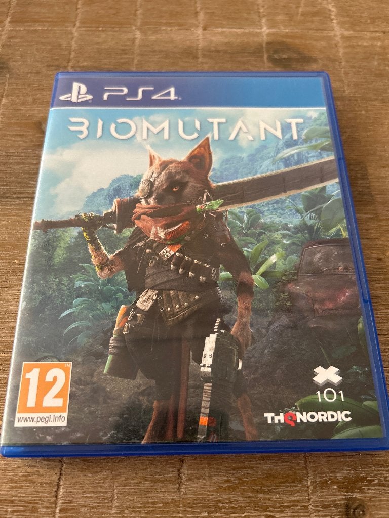 Biomutant PS4, Avontuur en Actie, Vanaf 18 jaar, 1 speler, Ophalen of Verzenden
