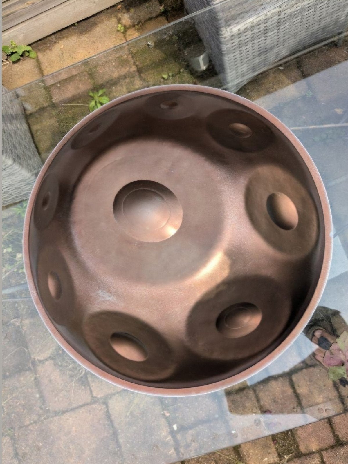 Samasta Handpan F#2 Pygmy 15 Ember Steel. NP €3600,-, Muziek en Instrumenten, Percussie, Ophalen, Zo goed als nieuw, Melodische percussie