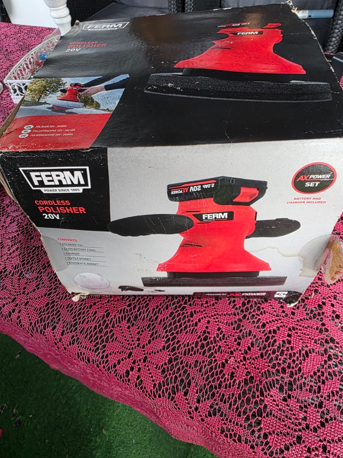 auto poetsmachine, Ophalen of Verzenden