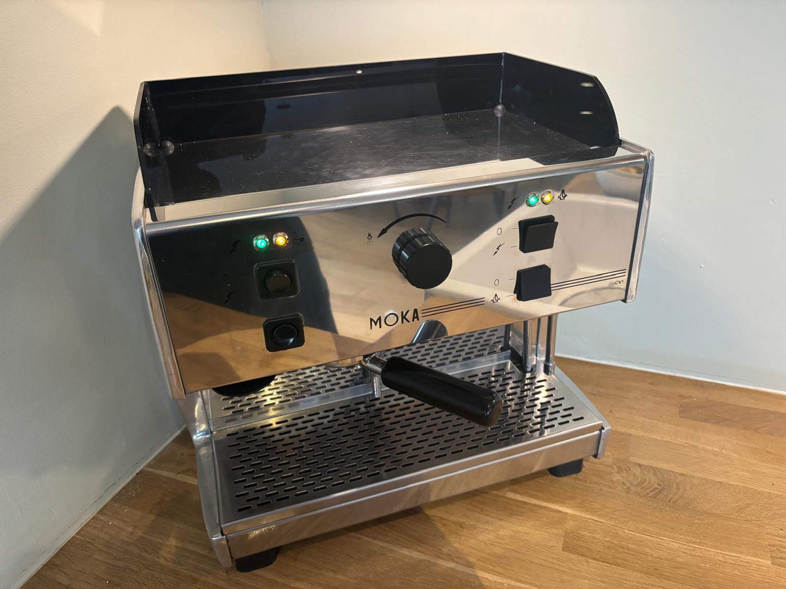 Mokka express - moka cv1 espressomachine, Espresso apparaat, Gemalen koffie, Zo goed als nieuw, 1 kopje
