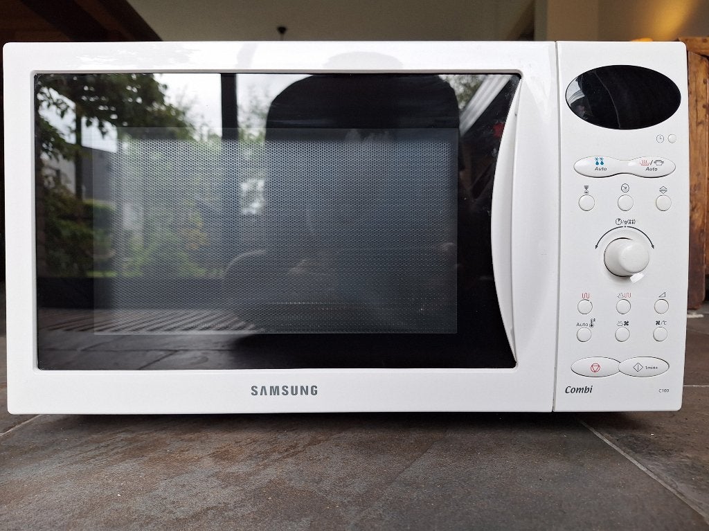 Combimagnetron / oven Samsung C100, Witgoed en Apparatuur, Ovens, Ophalen, Minder dan 45 cm, Gebruikt, Combi-oven