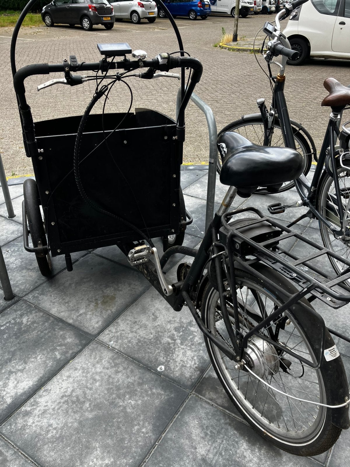 Cangoo bakfiets nieuwe acc 756wh, Ophalen, Gebruikt, 2 kinderen, Overige merken