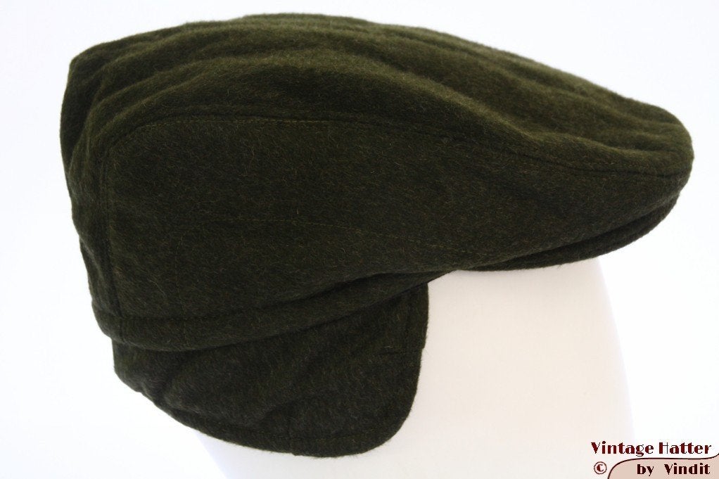 kleine Platte pet Bittner groen loden met oorwarmer 55 Nieuw, Kinderen en Baby's, 134 t/m 140, Bittner, Jongen of Meisje, Nieuw