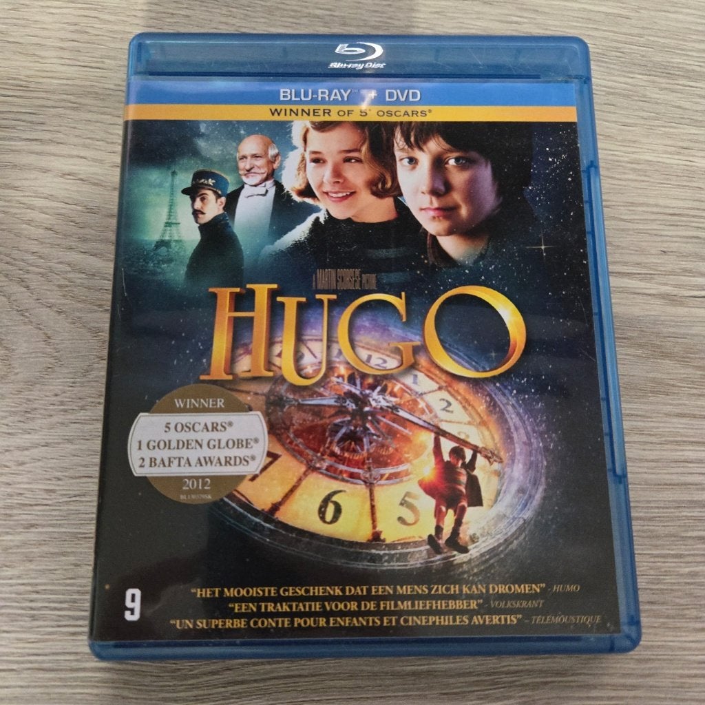Hugo (Blu-ray) 4 HALEN = 3 BETALEN, -, -, Actie, Ophalen of Verzenden