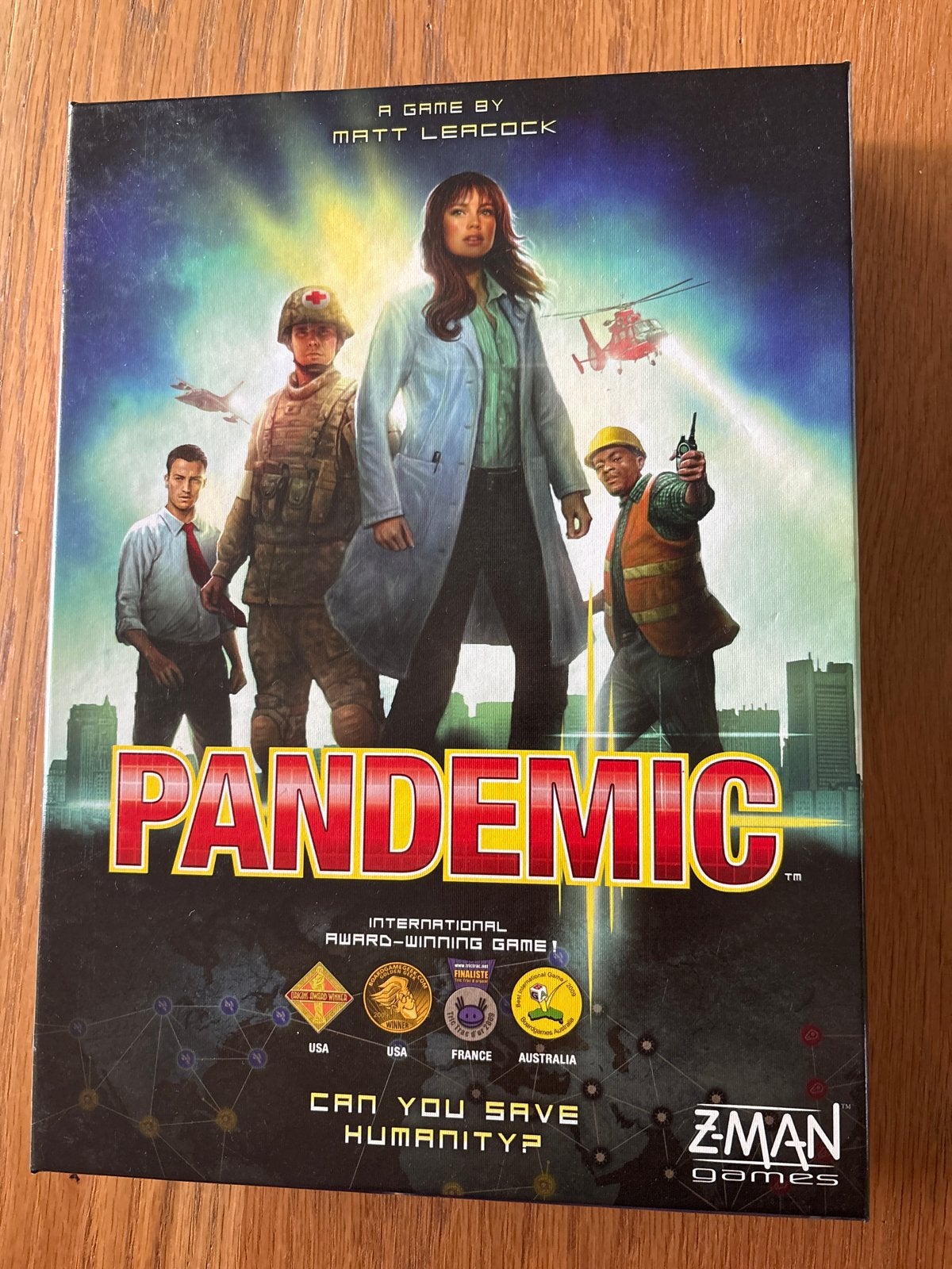 Pandemic bordspel - Red de mensheid!, Drie of vier spelers, Ophalen of Verzenden, Gebruikt