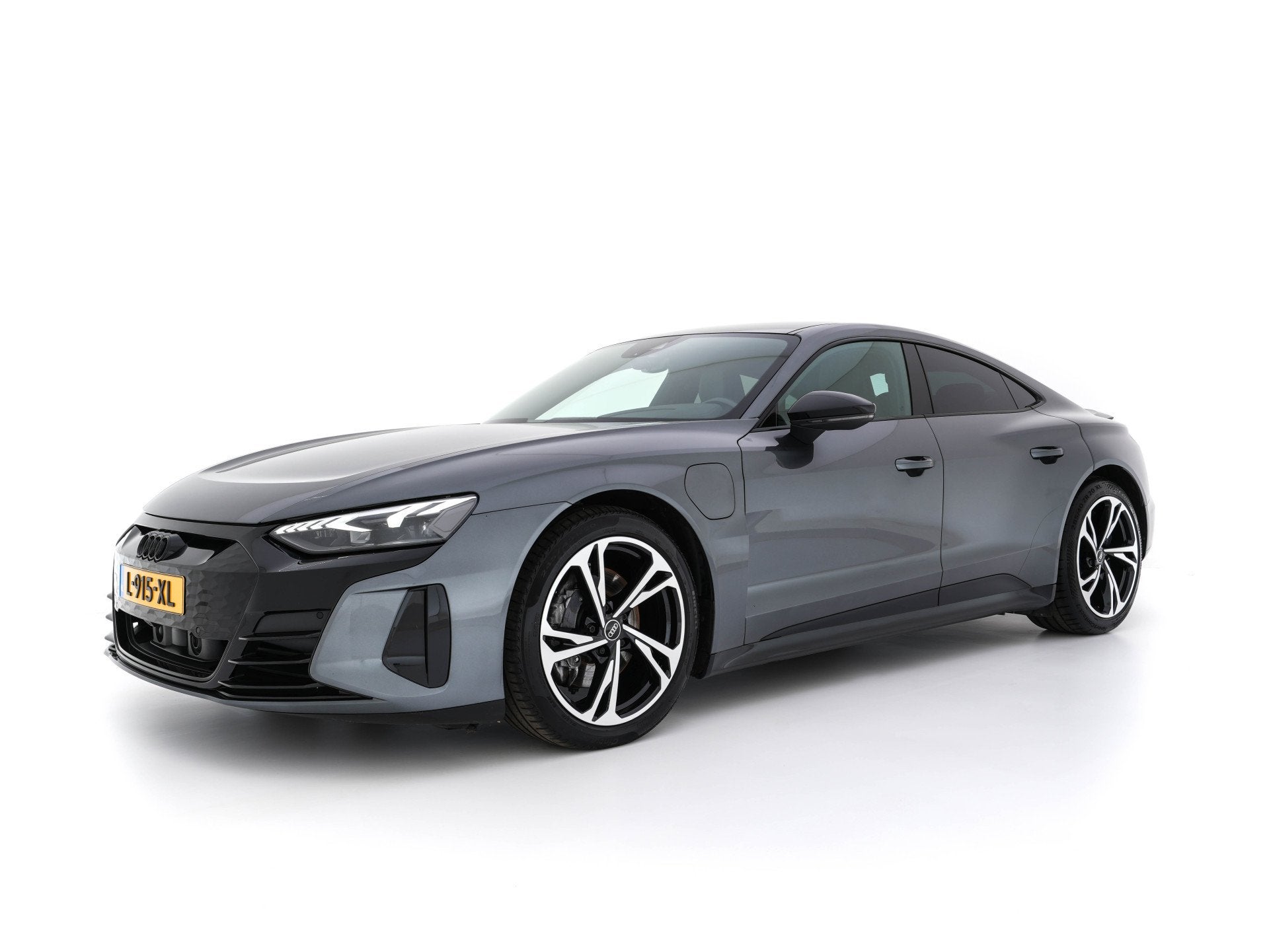 Audi e-tron GT 93 kWh Quattro (3-Fase-11 kW) {SOH-93%} (INCL, Automaat, 479 km, Zwart, 93 kWh